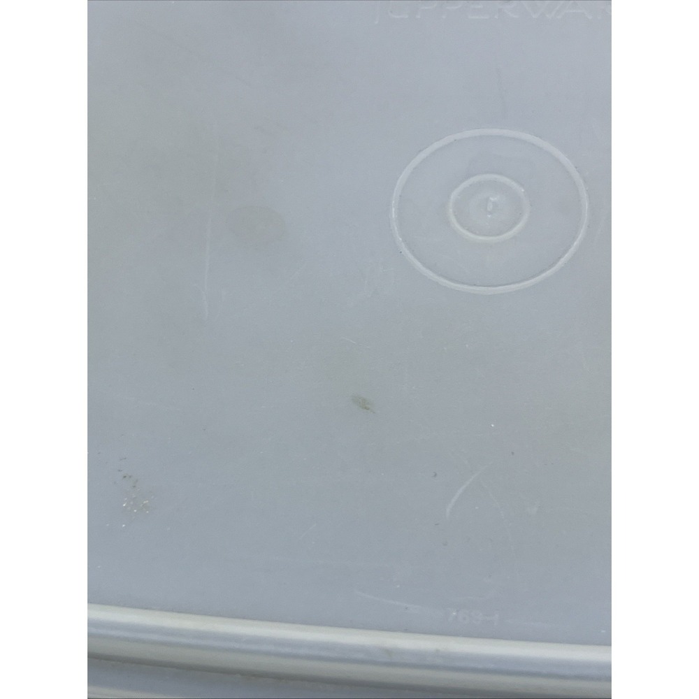 Vintage Tupperware 769-1 Rectangle Replacement Lid Cover Seal USA - Picture 5 of 7